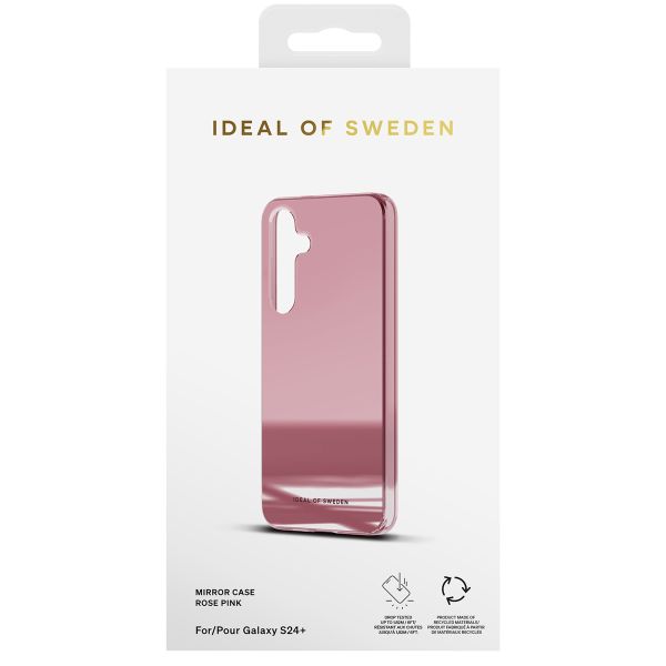 iDeal of Sweden Mirror Case Samsung Galaxy S24 Plus - Rose Pink