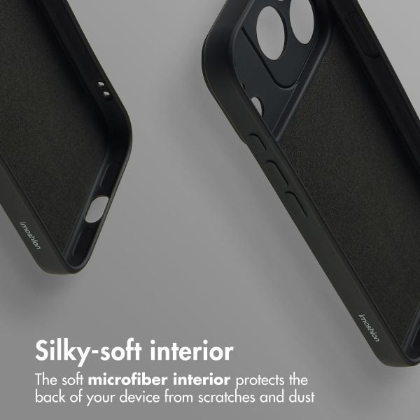 imoshion Colour Back Cover with MagSafe Apple iPhone 17 Pro Max - Black