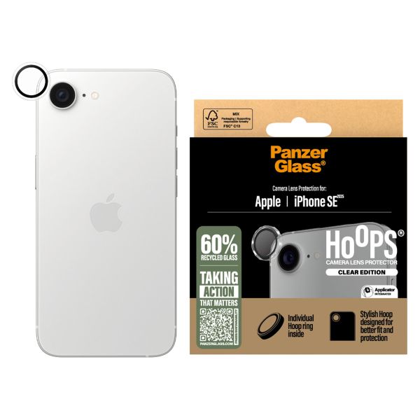 PanzerGlass Camera Protector Hoops iPhone SE 4 - Transparant