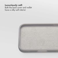 Selencia Olyn Detachable Bookcase with MagSafe Apple iPhone 16 Pro - Grey