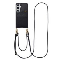 Selencia Nova Phone Case with Cord and Card Holder Samsung Galaxy S26 - Black