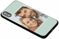 Ontwerp je eigen Apple iPhone Xs Max gel hoesje - Zwart