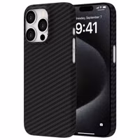 Accezz MagSafe Kevlar Backcover Apple iPhone 15 Pro - Black
