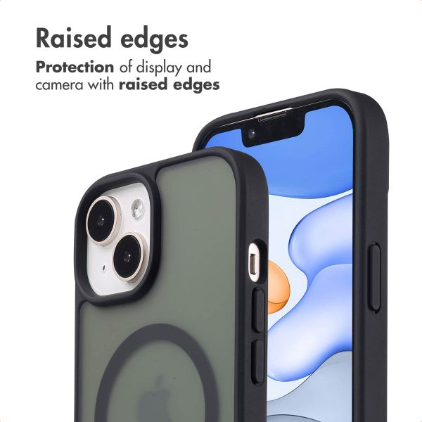 imoshion Colour Guard Back Cover with MagSafe Apple iPhone 15 - Black
