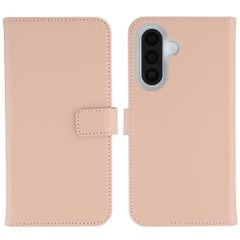 Selencia Echt Leren Bookcase Samsung Galaxy A27 (5G) - Dusty Pink