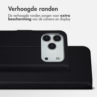 Accezz Wallet Softcase Bookcase Apple iPhone 17 Pro - Zwart