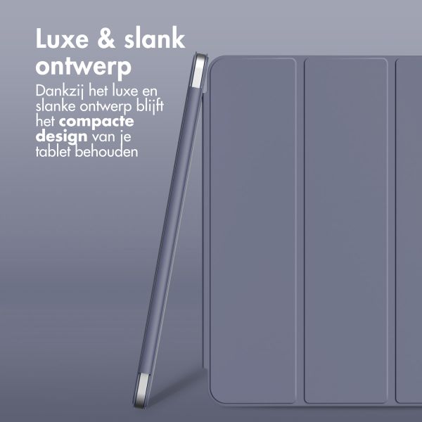 imoshion Magnetic Bookcase Apple iPad Pro 12.9 (2022) / Pro 12.9 (2021) / Pro 12.9 (2020) - Lavender