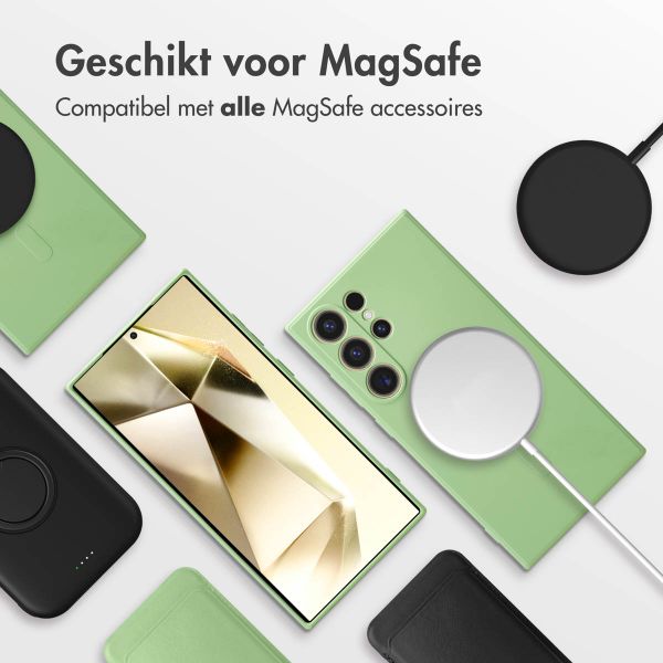 imoshion Color Backcover met MagSafe Samsung Galaxy S24 Ultra - Groen