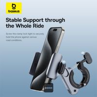 Baseus PrimeTrip Telefoonhouder fiets/motor/scooter - Magnetisch - Universeel - Cosmic Black