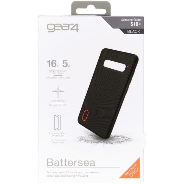 ZAGG Battersea Backcover Samsung Galaxy S10 Plus - Zwart