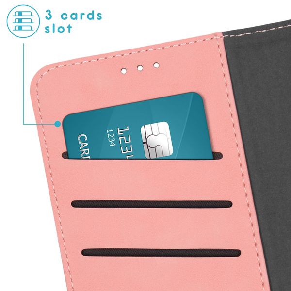 imoshion Uitneembare 2-in-1 Luxe Bookcase iPhone 13 - Roze