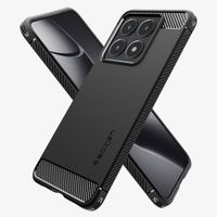 Spigen Rugged Armor Backcover Xiaomi 14T Pro - Matte Black
