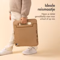 imoshion Kidsproof Backcover met handvat Samsung Galaxy Tab A11 Plus / A9 Plus - Bruin