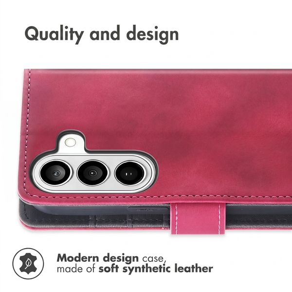 imoshion Bookcase with Strap Samsung Galaxy A27 (5G) - Red