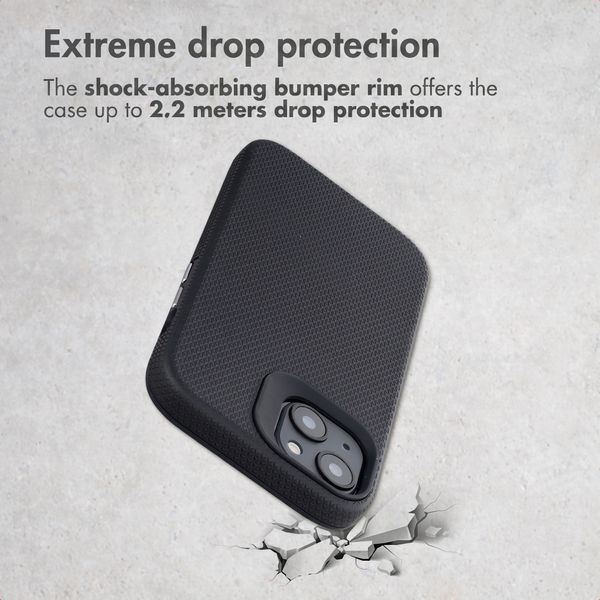 Accezz Tough Back Cover with MagSafe Apple iPhone 14 - Black