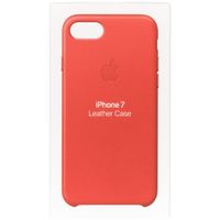Apple Leather Backcover Apple iPhone SE (2022 / 2020) / 8 / 7 - Red