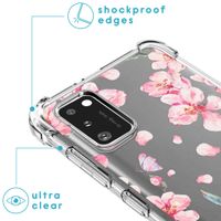 imoshion Design hoesje met koord Samsung Galaxy A41 - Blossom Watercolor