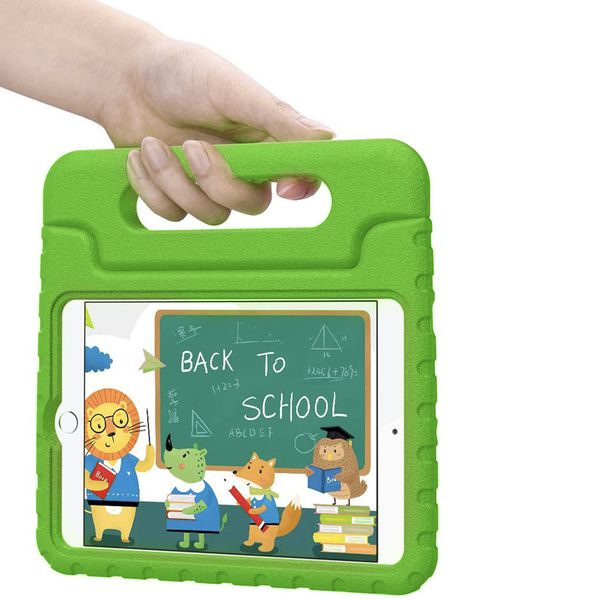 imoshion Kidsproof Backcover met handvat iPad Air 5 (2022) / Air 4 (2020) - Groen