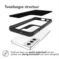 imoshion Rugged Hybrid Case Samsung Galaxy S22 Plus - Zwart