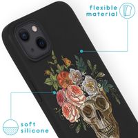 imoshion Design hoesje iPhone 13 - Doodshoofd - Multicolor