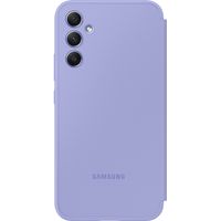 Samsung Originele S View Cover Samsung Galaxy A34 (5G) - Blueberry