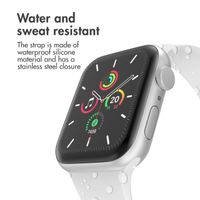 imoshion Silicone⁺ Strap Apple Watch | 38/40/41/42 mm - Size S/M - White