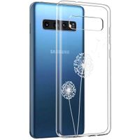 imoshion Design hoesje Samsung Galaxy S10 - Paardenbloem - Wit