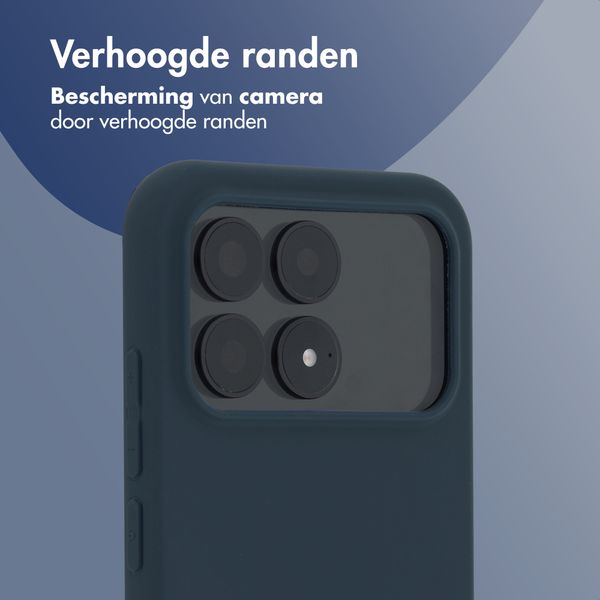 imoshion Color Backcover Xiaomi Poco F8 Pro - Donkerblauw