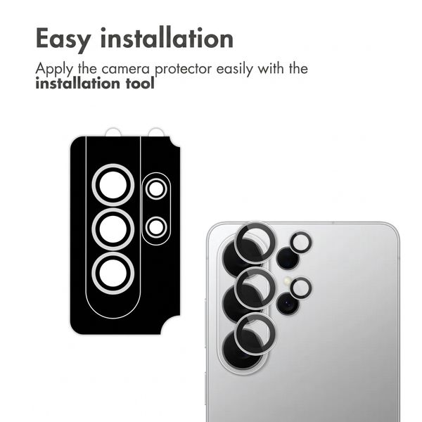 imoshion Camera Protector Glass 2-pack Samsung Galaxy S26 Ultra - Silver Shadow