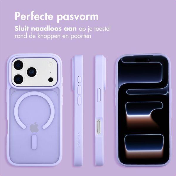 imoshion Color Guard Backcover met MagSafe Apple iPhone 17 Pro - Lila