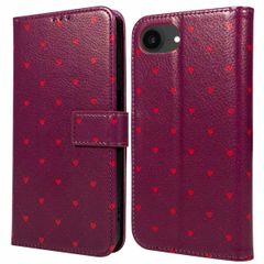 imoshion Design Bookcase Apple iPhone 16e - Crush Check Coral Dust