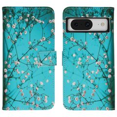 imoshion Design Softcase Bookcase Google Pixel 8 Pro - Blossom