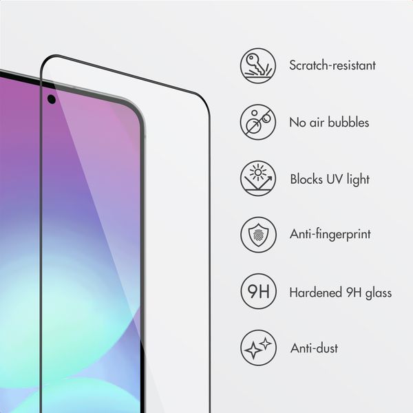 Accezz Tempered Glass Screen Protector + Applicator Samsung Galaxy A57 (5G)