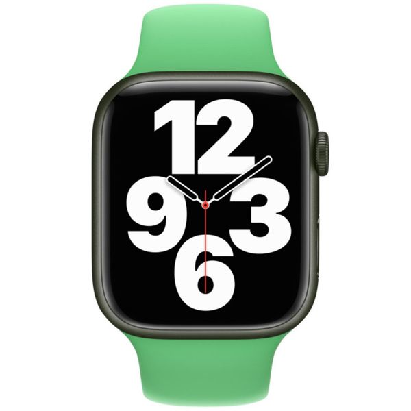 Apple Sport Band Apple Watch Series 1 t/m 9 / SE (38/40/41 mm) | Series 10 / 11 (42 mm) - Bright Green