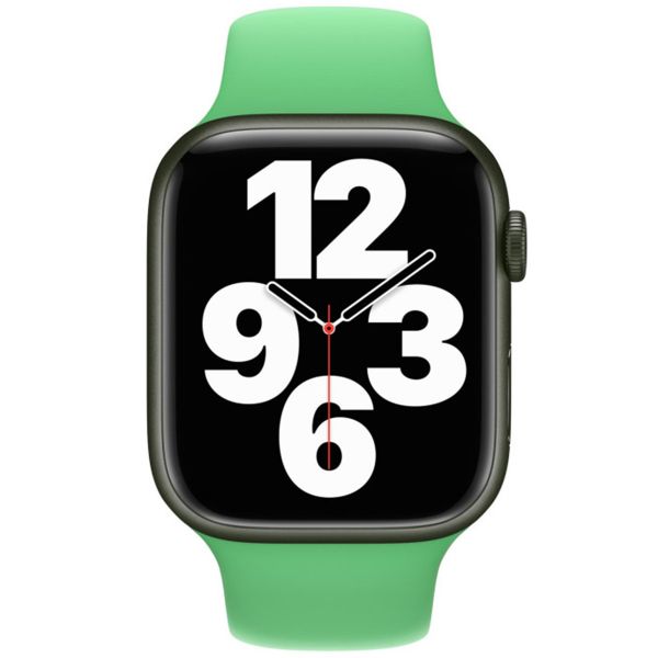 Apple Sport Band Apple Watch Series 1 t/m 9 / SE (38/40/41 mm) | Series 10 (42 mm) - Bright Green