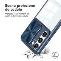 imoshion Camslider Backcover Samsung Galaxy S23 - Donkerblauw