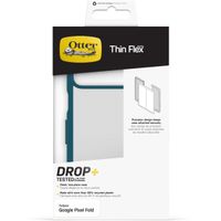 OtterBox Thin Flex Backcover Google Pixel Fold - Transparant/Blauw