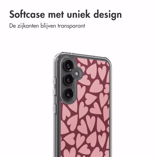 imoshion Design hoesje Samsung Galaxy S23 FE - Hearty Blush