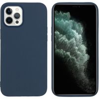imoshion Color Backcover Apple iPhone 12 Pro Max - Donkerblauw