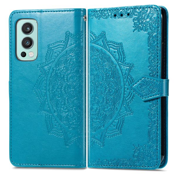 imoshion Mandala Bookcase OnePlus Nord 2 - Turquoise