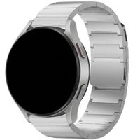 Selencia Stalen magnetisch bandje  - Universeel 20 mm aansluiting - Zilver