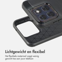 imoshion Brushed Backcover Motorola Edge 70 Fusion - Zwart
