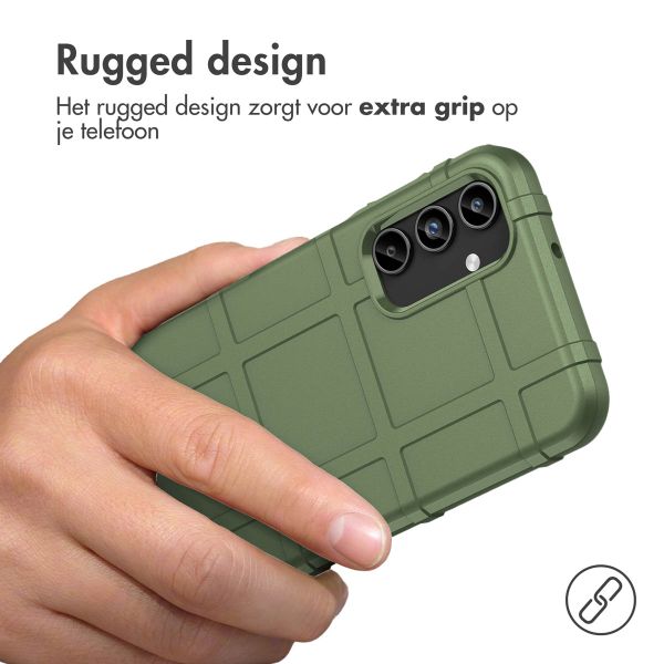 imoshion Rugged Shield Backcover Samsung Galaxy A15 (5G/4G) - Donkergroen