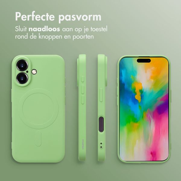 imoshion Color Backcover met MagSafe iPhone 16 Pro - Groen