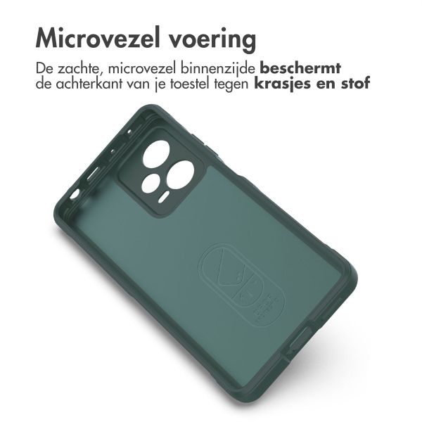 imoshion EasyGrip Backcover Xiaomi Redmi Note 12 Pro Plus - Donkergroen