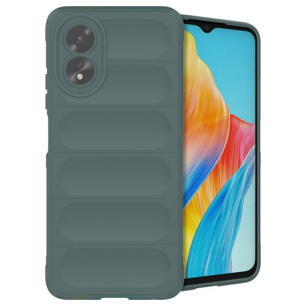 imoshion EasyGrip Backcover Oppo A18 / Oppo A38 - Donkergroen