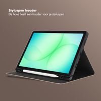 Selencia Riva Bookcase Samsung Galaxy Tab A11 Plus - Beige