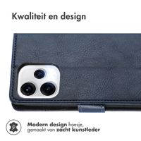 imoshion Luxe Bookcase Oppo Reno15 (5G) - Donkerblauw