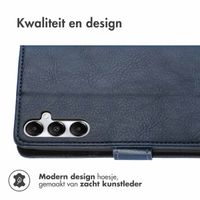 imoshion Luxe Bookcase Samsung Galaxy A56 - Donkerblauw