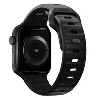 Nomad Sport band FKM Apple Watch Series 1 t/m 10 / SE / Ultra (2) (44/45/46/49 mm) - Zwart